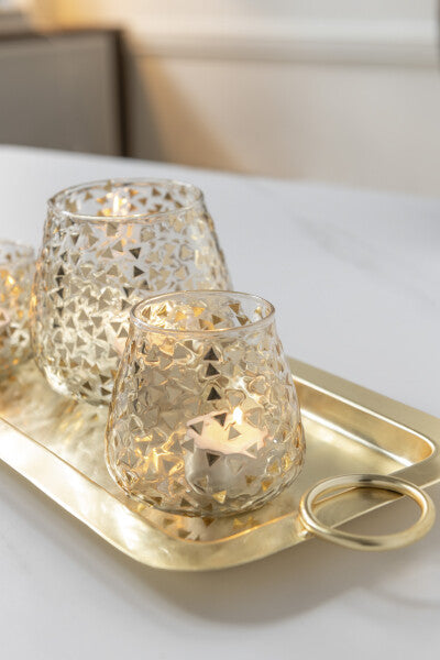 Bougeoir 'Triangles'