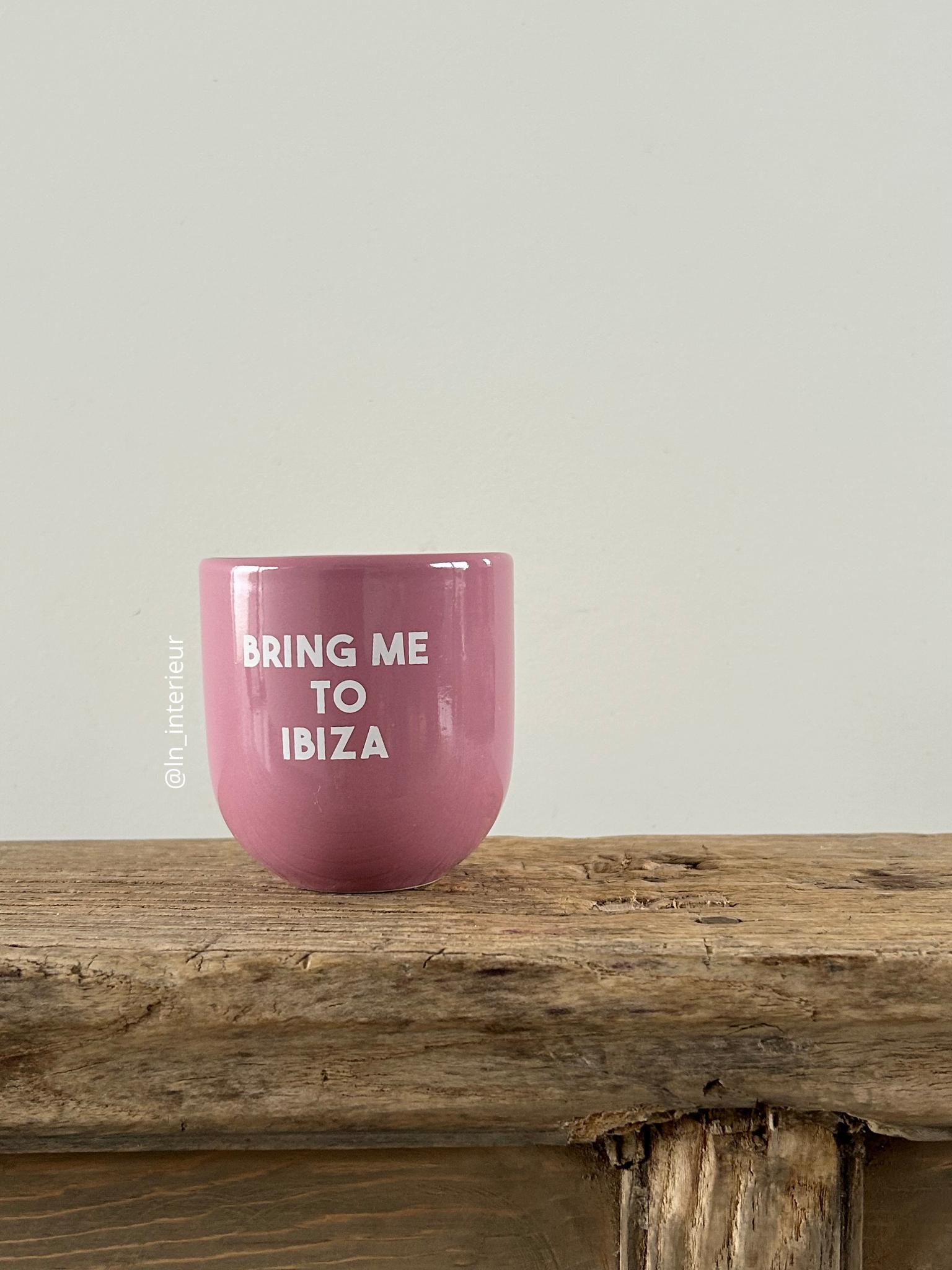 Mug céramique Bring me to Ibiza