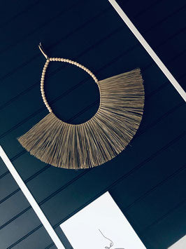 Collier mural déco style boho