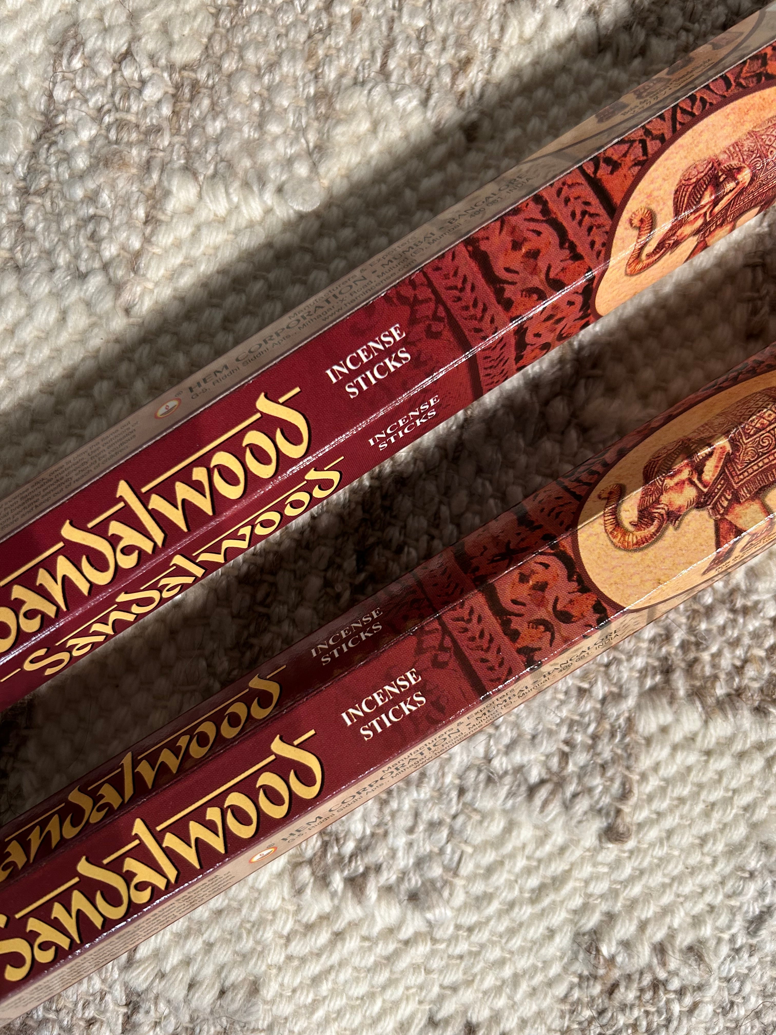 Bâtons d'encens (différents parfums)