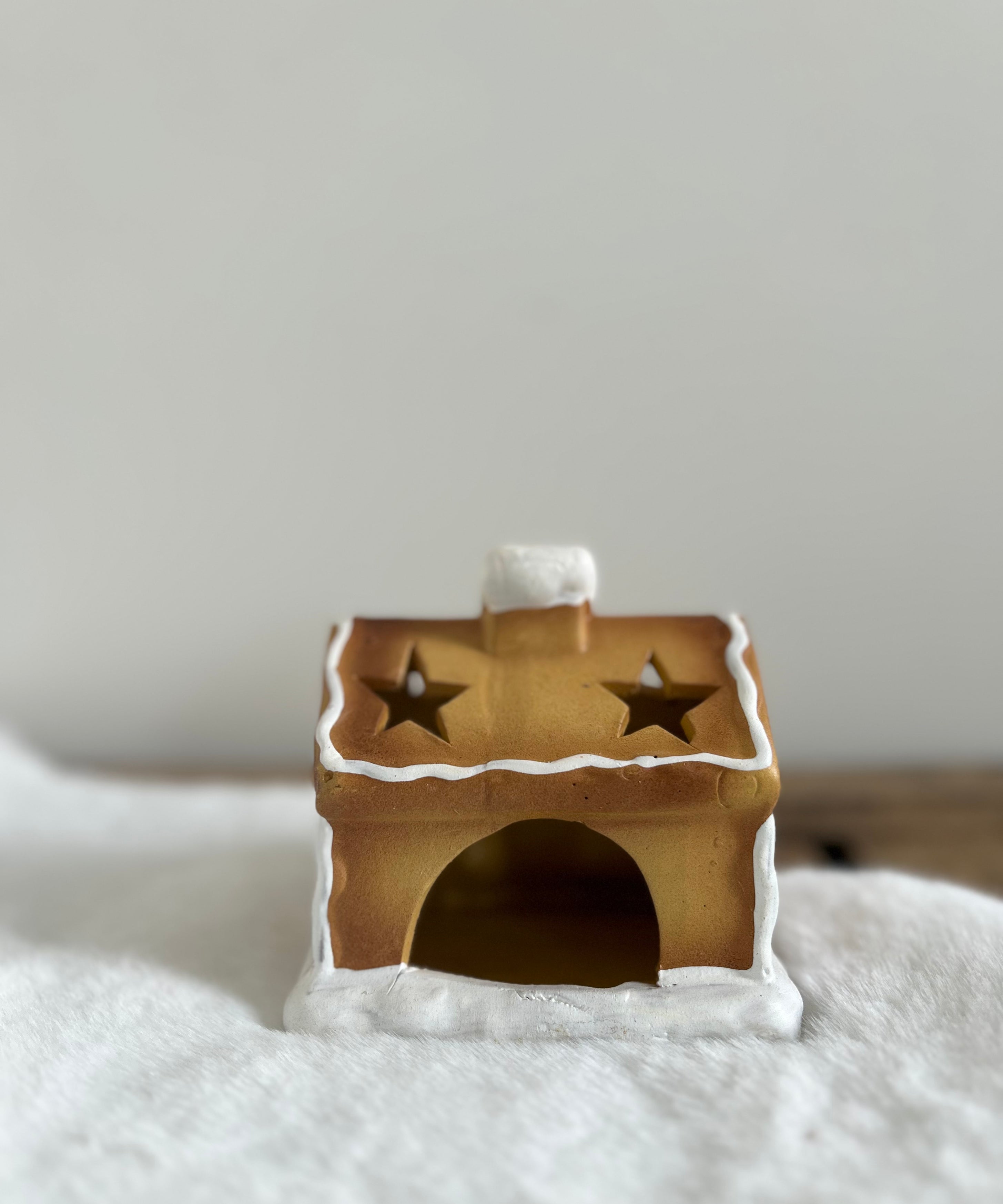 Peperkoek kaarsenhouder