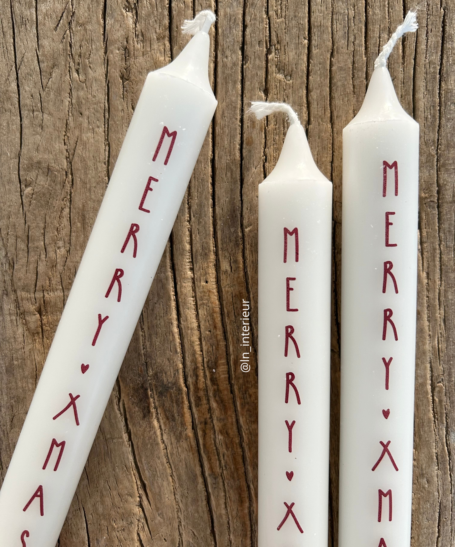 Bougie chandelier noël christmas