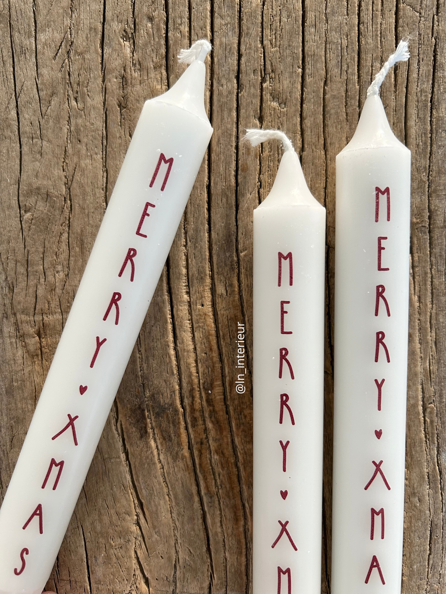 Bougie chandelier noël christmas