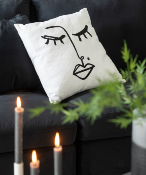 Coussin visage