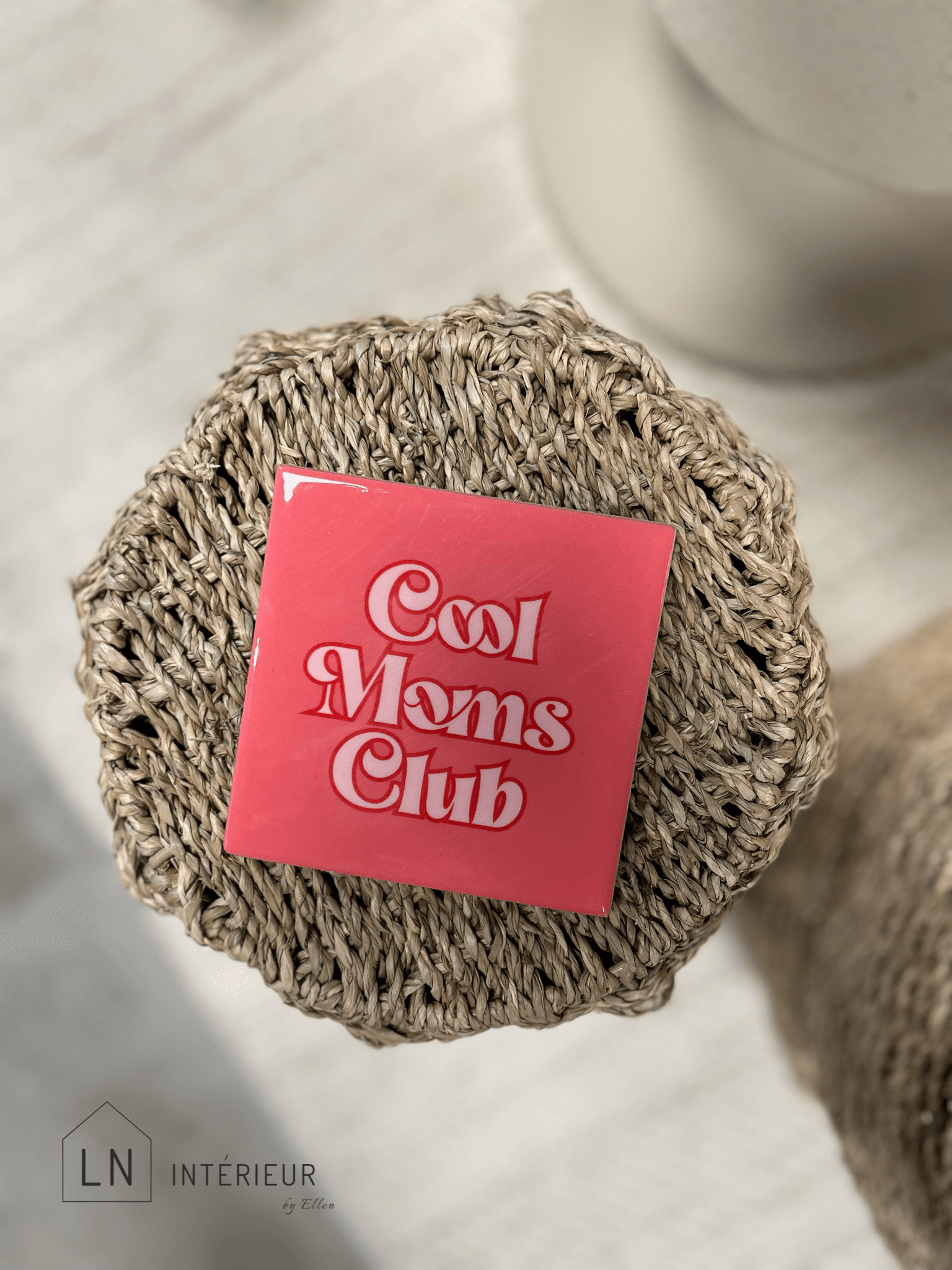 carreau céramique message cool moms club