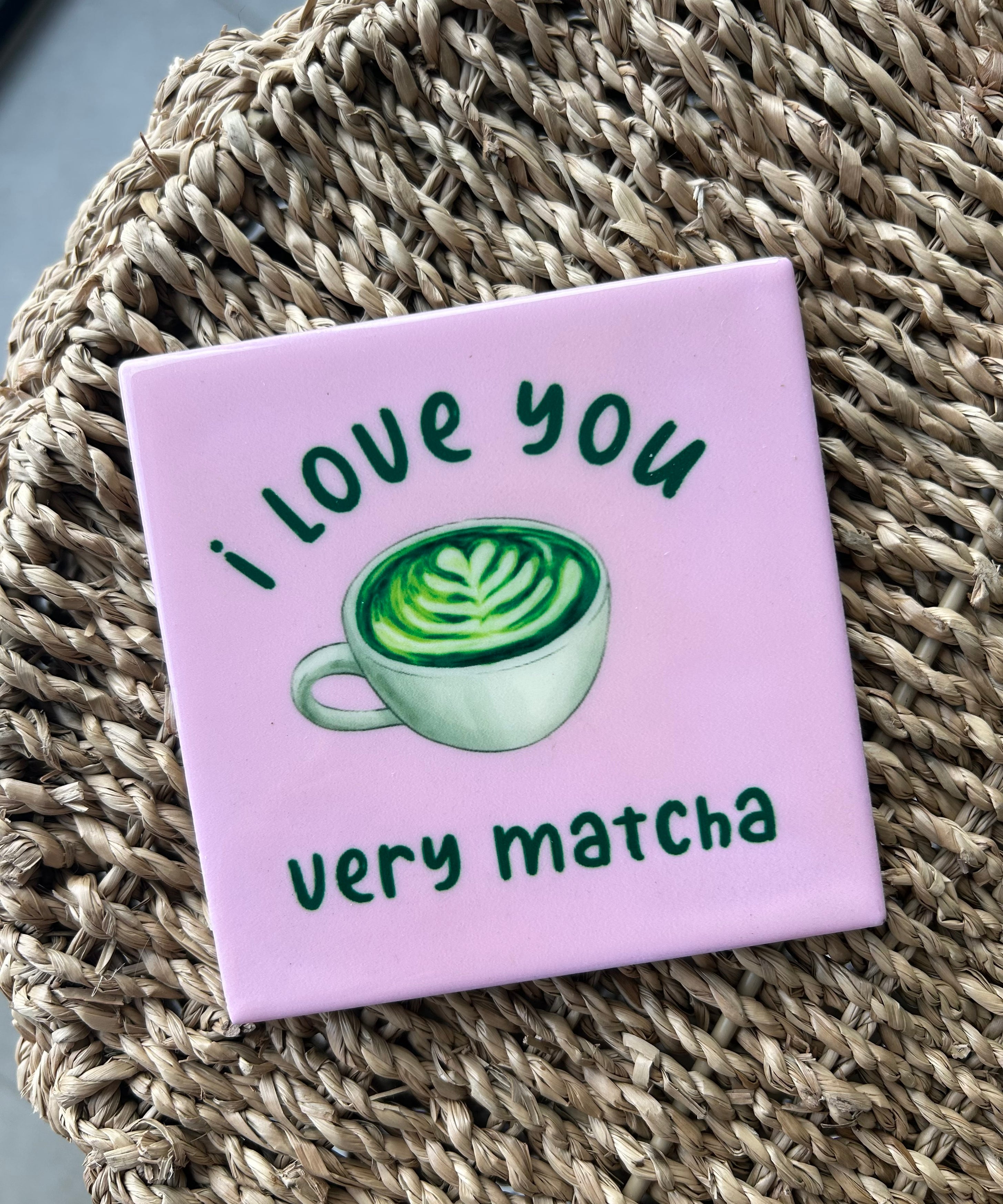 Carrelagé déco matcha lover