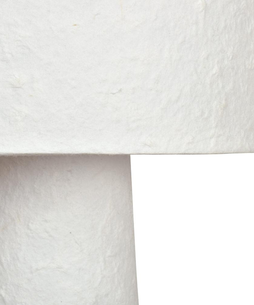 Witte vloerlamp (papier-maché)