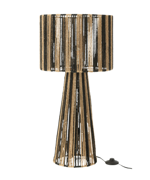 Lampe boho à poser sur le sol ou sur un meuble