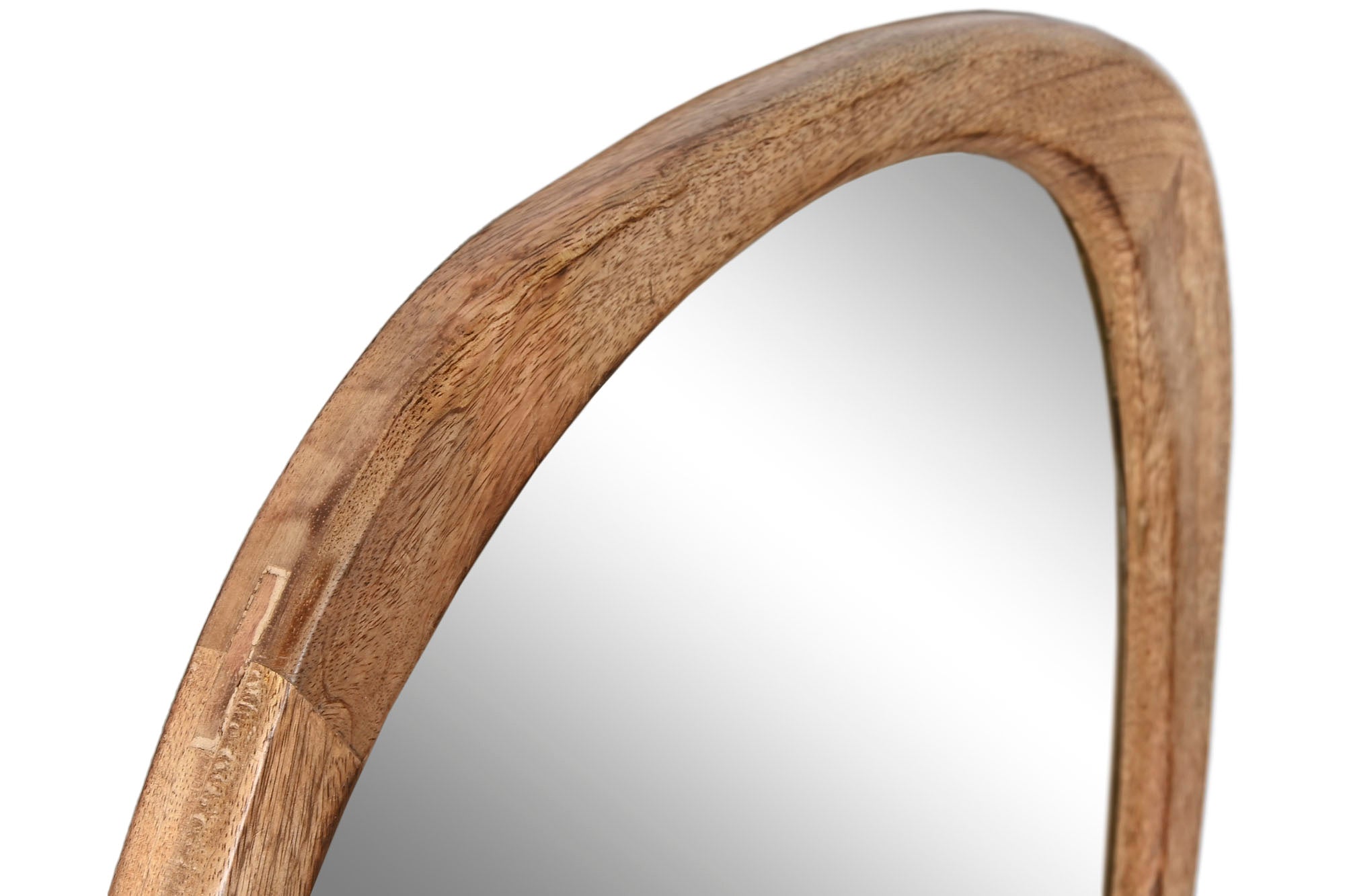 Miroir bois de manguier