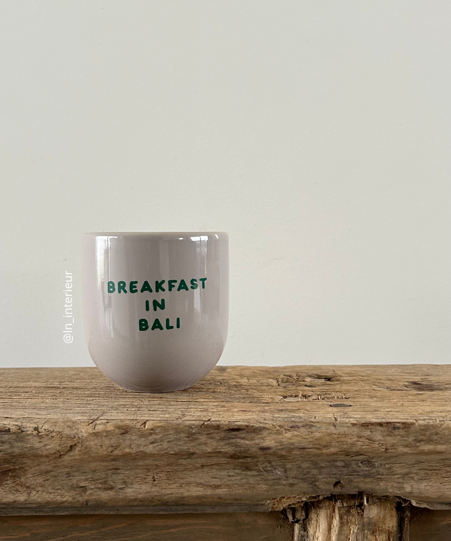 Mug céramique Breakfast in Bali