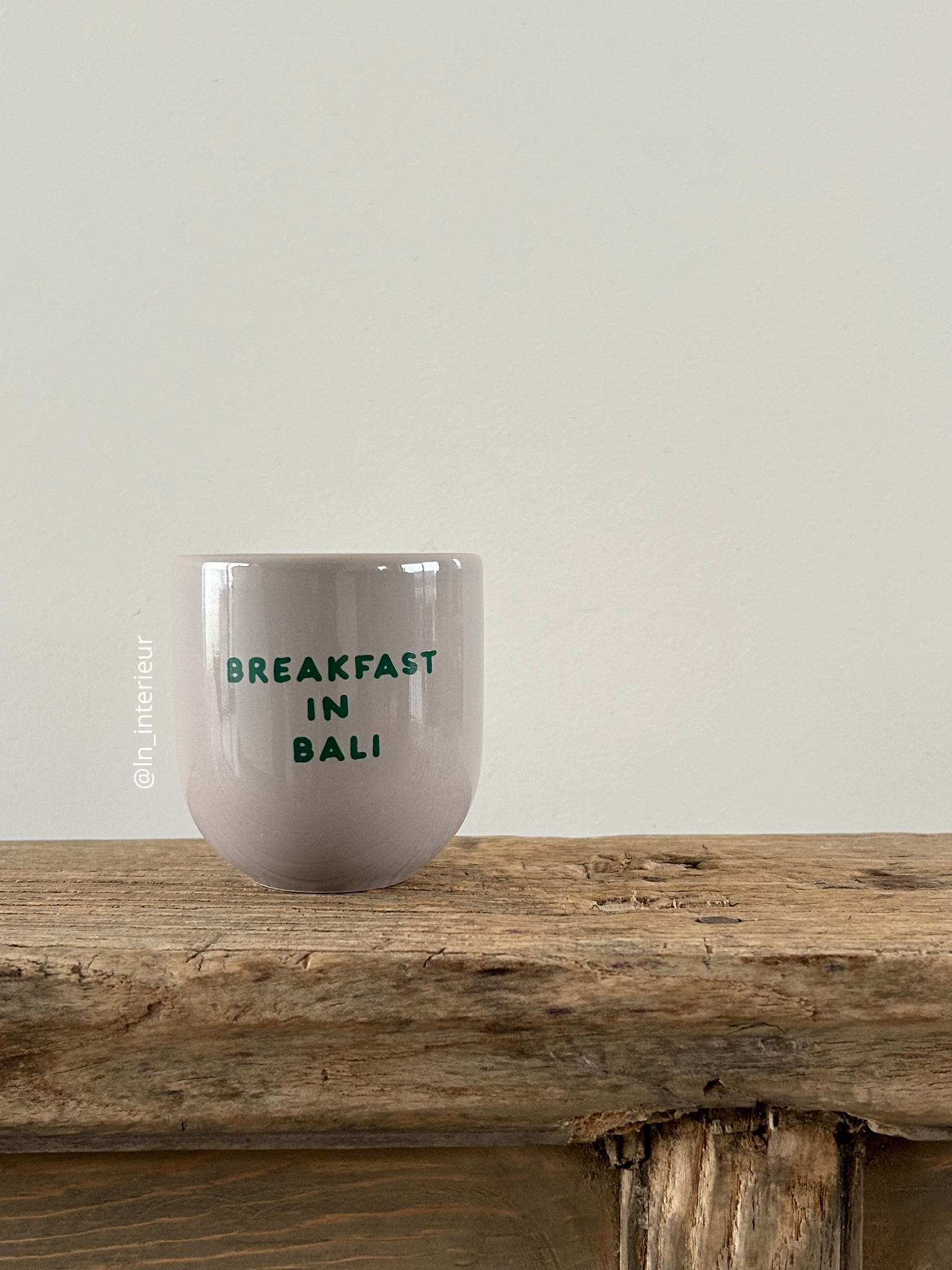 Mug céramique Breakfast in Bali