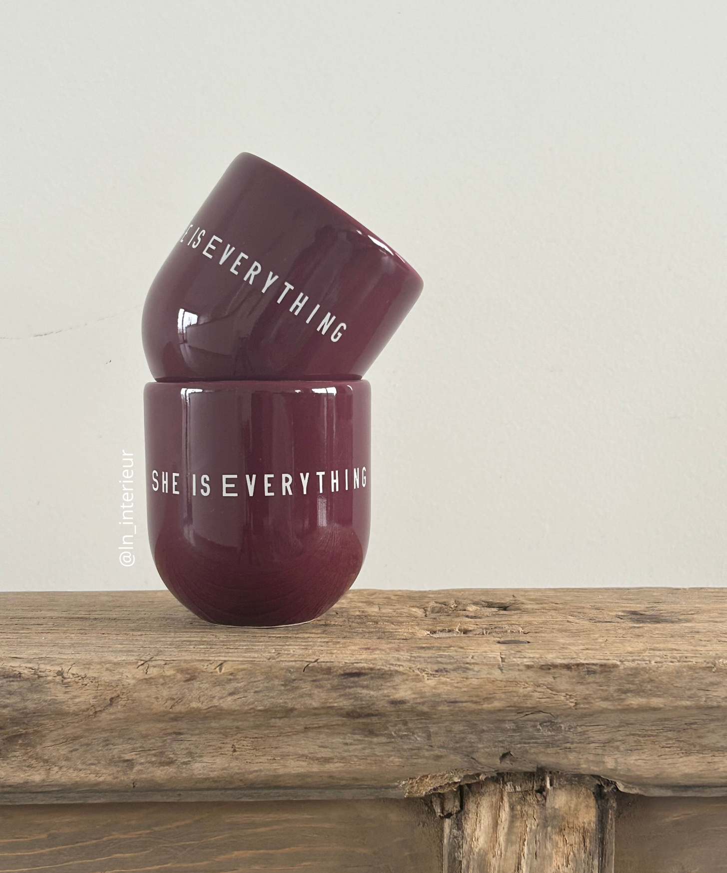 Mug à message Sisi House of Style