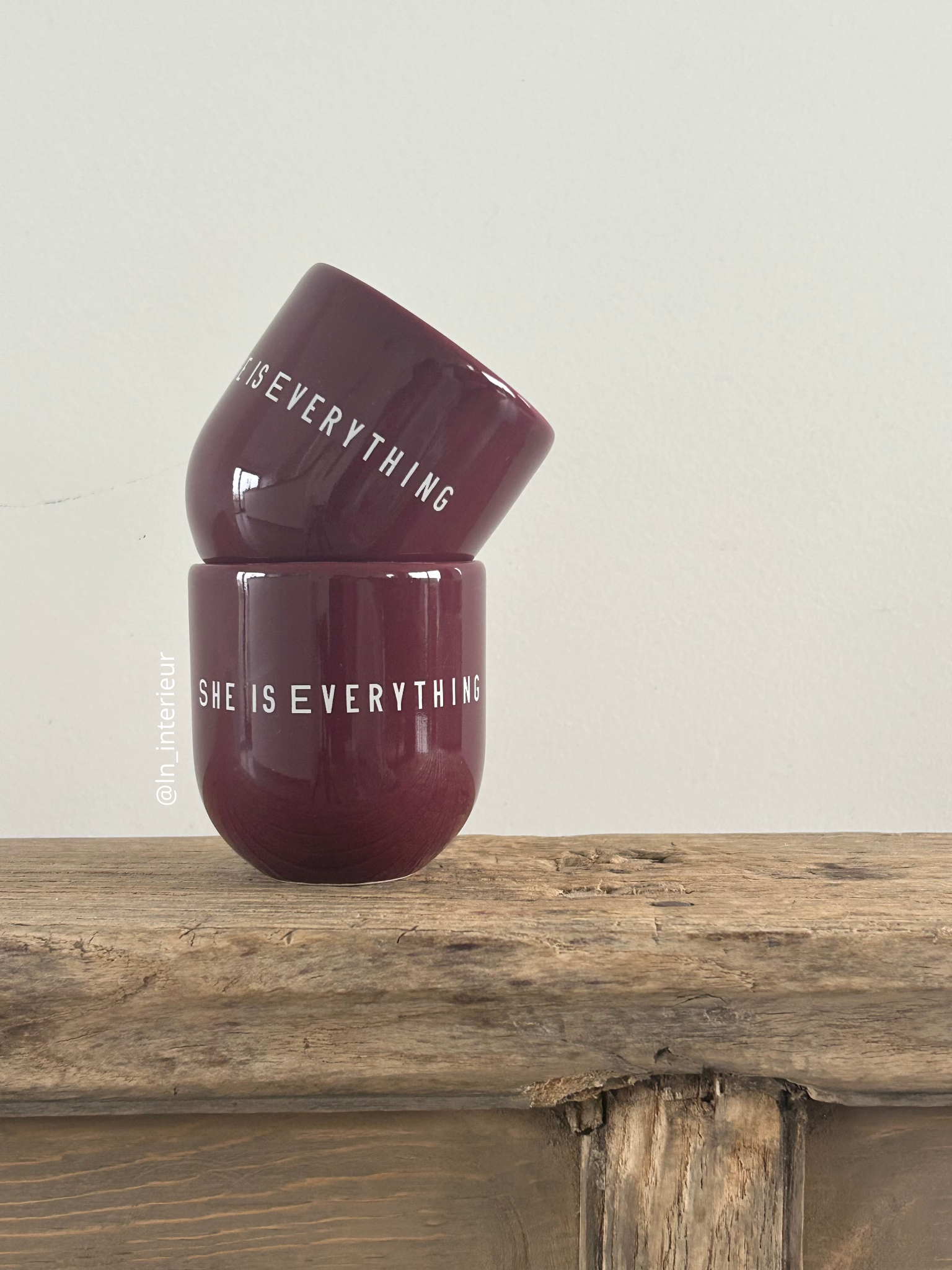 Mug à message Sisi House of Style