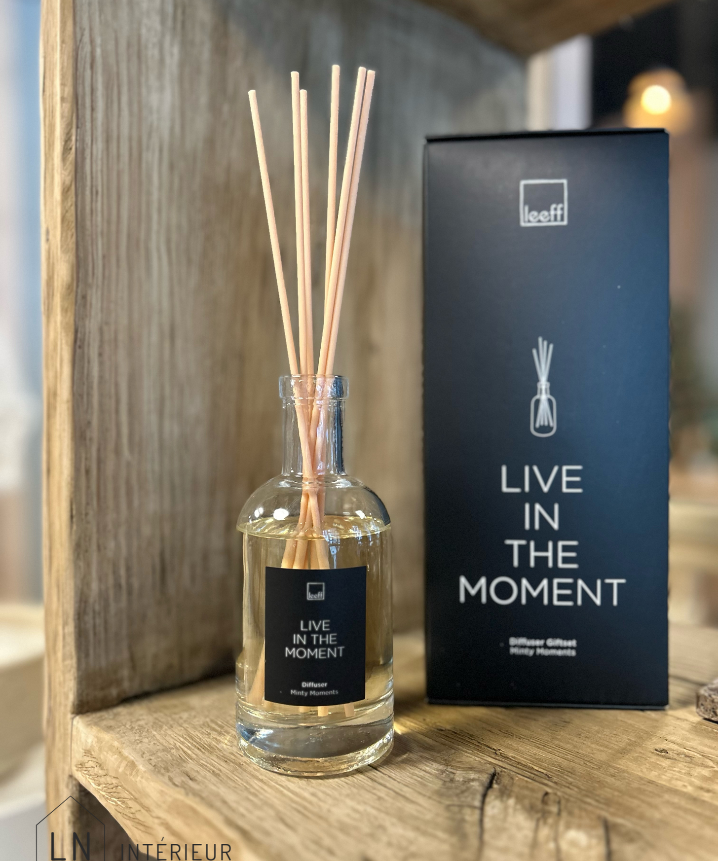 Diffuseur live in the moment livré dans son coffret cadeau