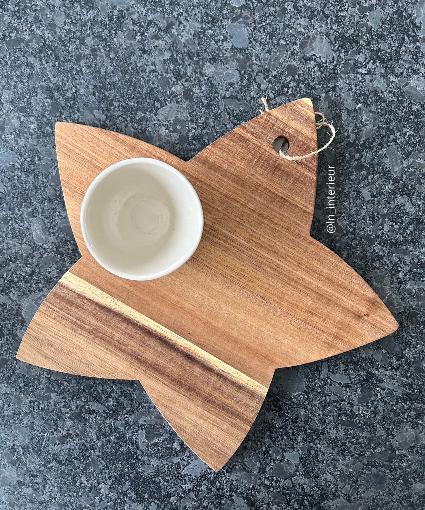 Planche à découper en forme d'étoile