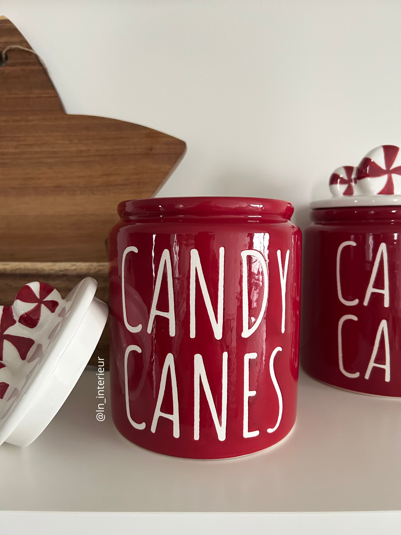 Boite pot pour biscuits de noël