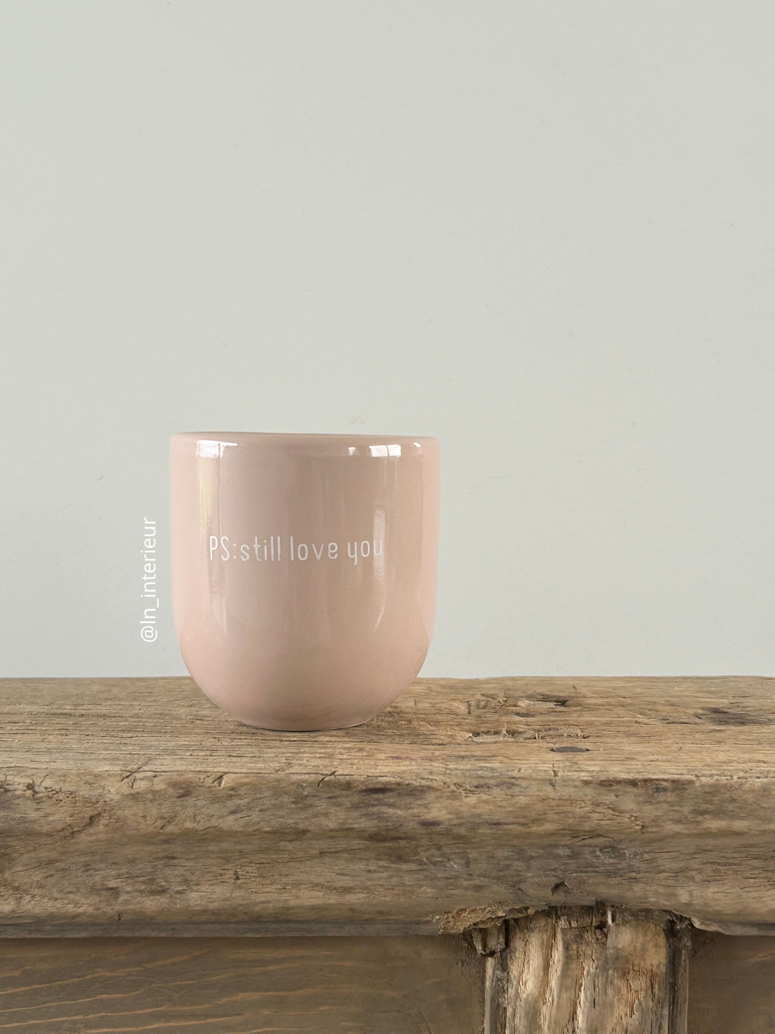 Mug rela détente pour prendre soin de soi avec le message PS: still love you