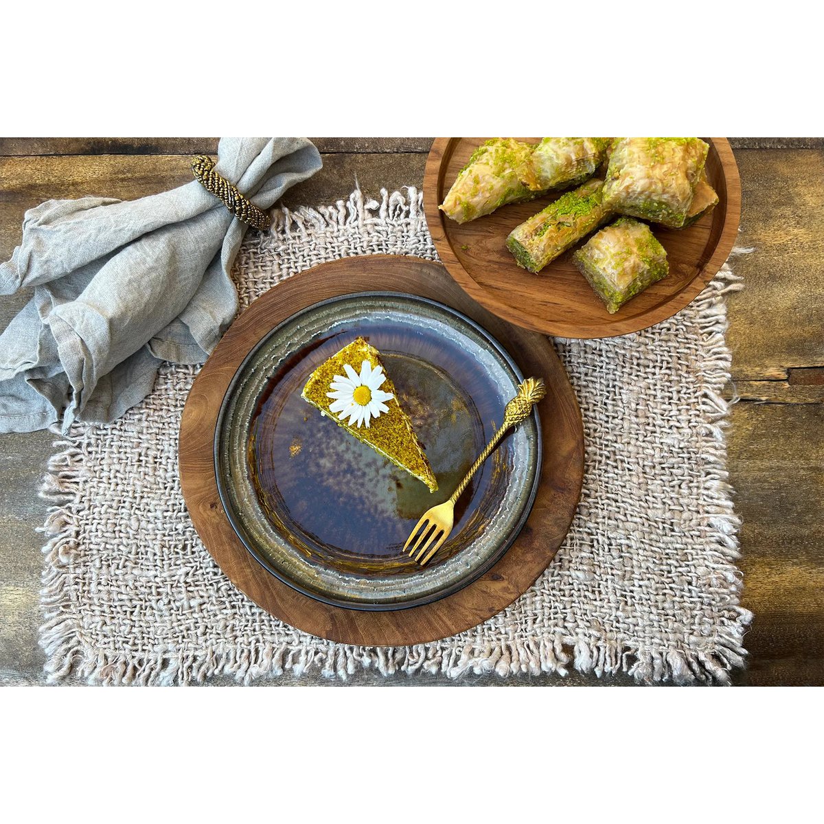 Oh My Gee placemats (set van 4) - Beige 