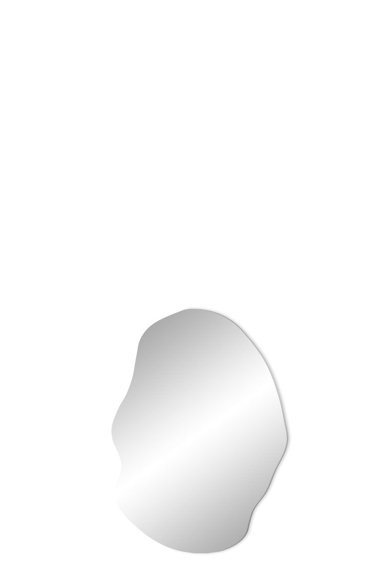 Organisch gevormde spiegel