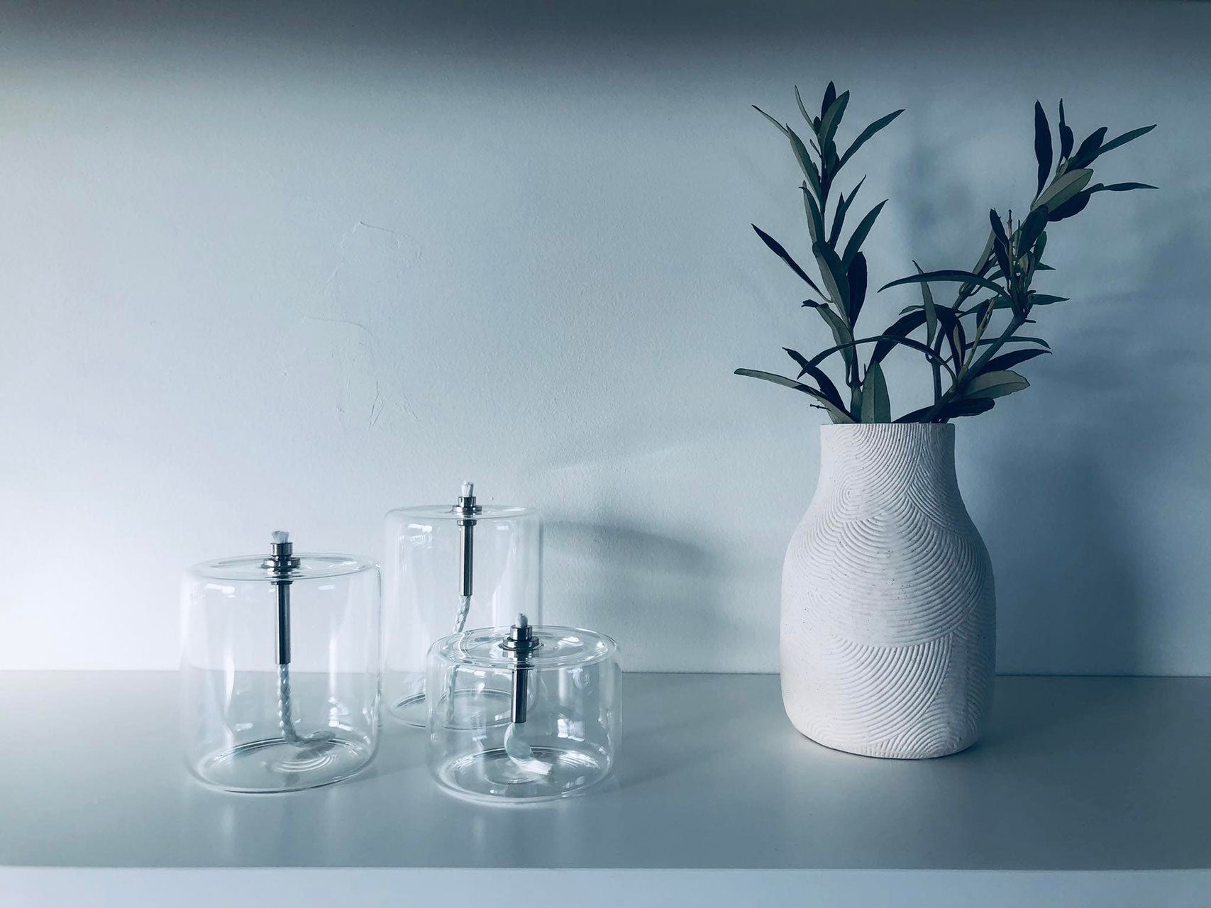 Lampe à huile 'Cylindre'