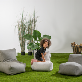 Lounge boho kid antraciet - binnen &amp; buiten