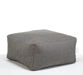 Pouf lounge boho anthracite - in & outdoor