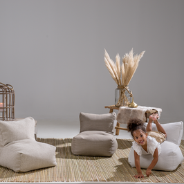 Lounge boho kind beige - IN &amp; outdoor