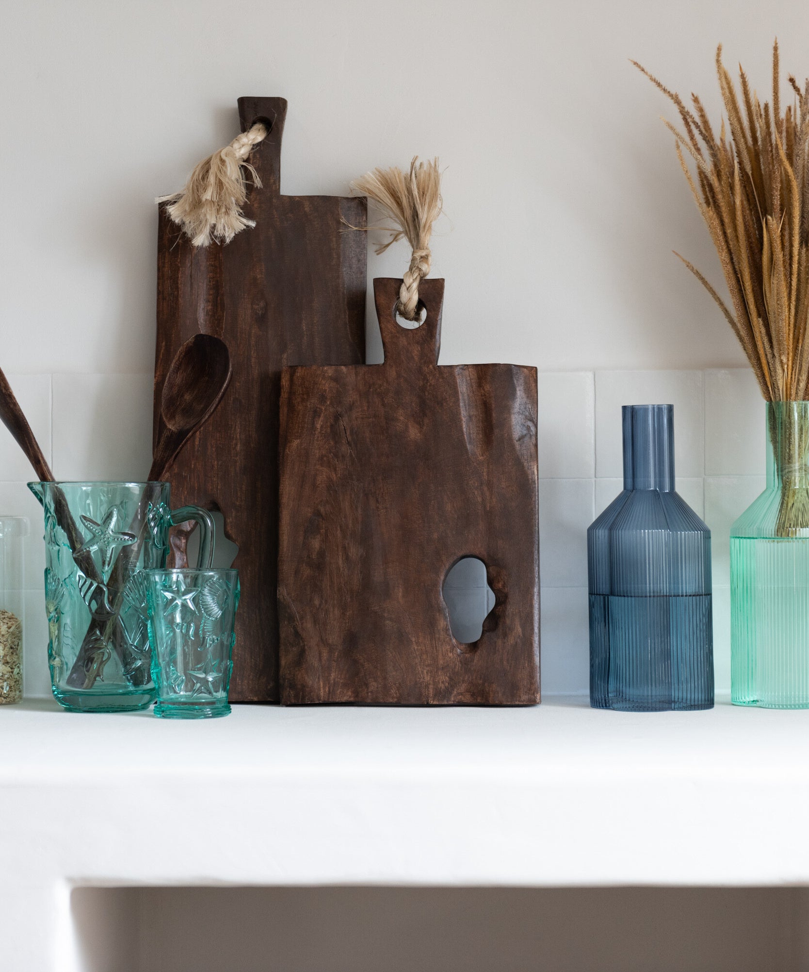 Boeket van natuurlijk Pennisetum