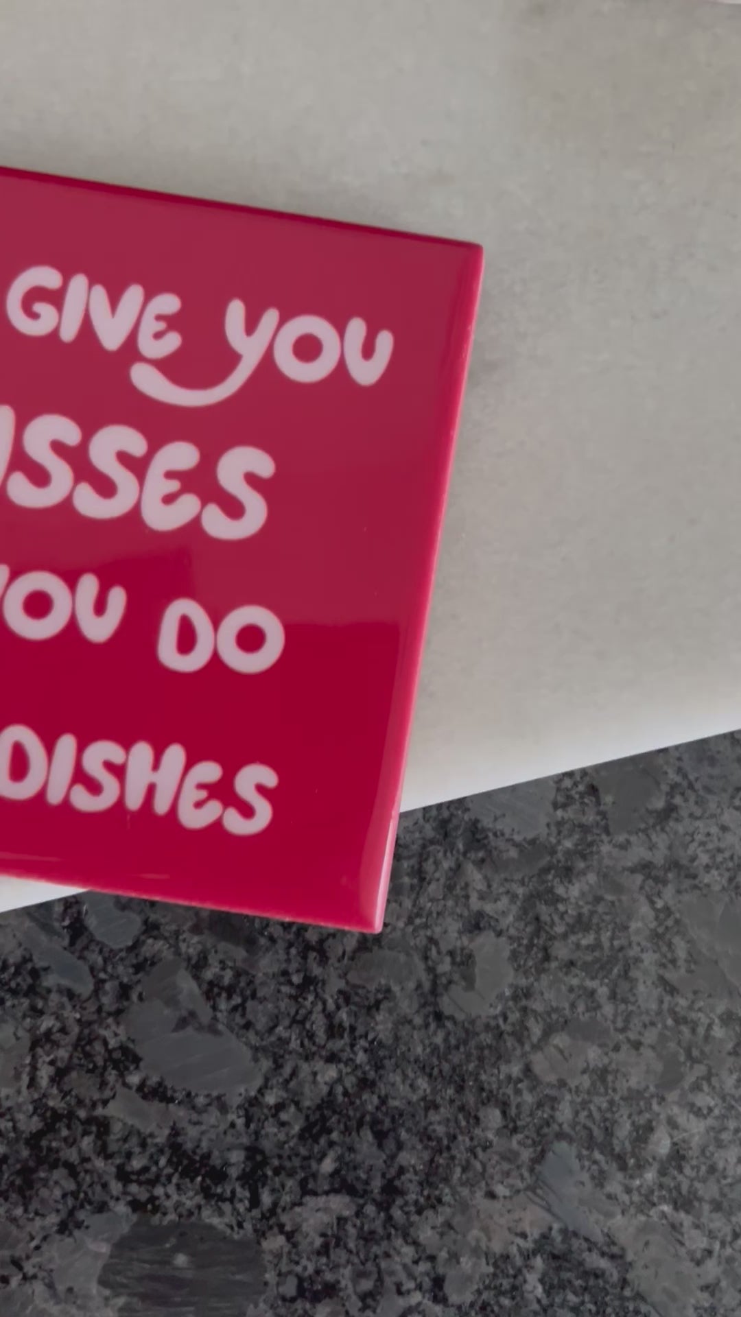 Carreau céramique texte